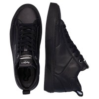 Чоловічі чорні шкіряні кеди Pepe Jeans YOGI ORIGINAL BOOT 42 EU 6